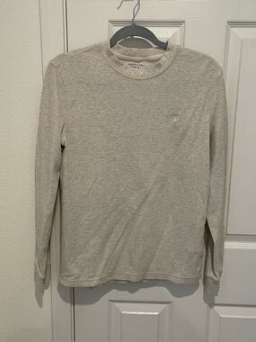 Men’s American Eagle - Super Soft Thermal Long Sleeve – Oatmeal - Size Small